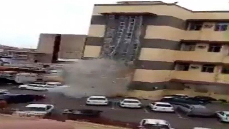 VIDEO captures suicide blast that killed 4 in Libyan court