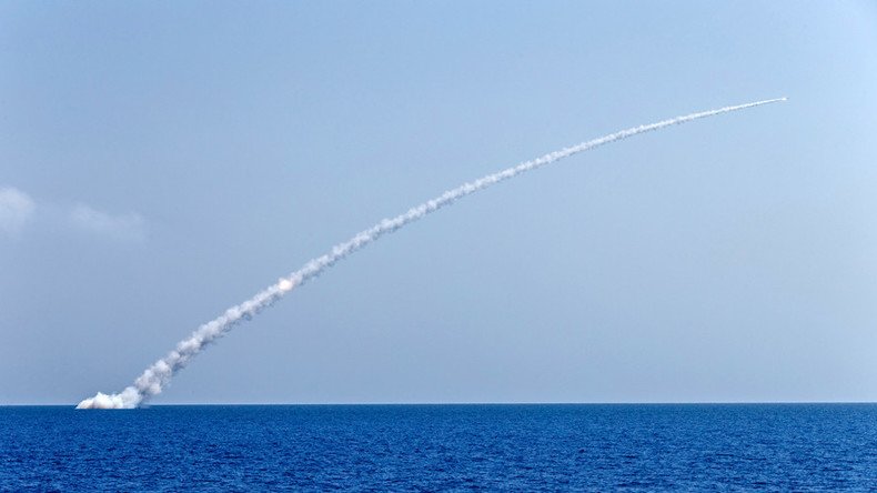 Russian subs hit terrorist targets with ‘Kalibr’ cruise missiles in Syria (VIDEO)