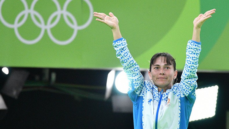 42-year-old female artistic gymnast advances to vault final at world championships
