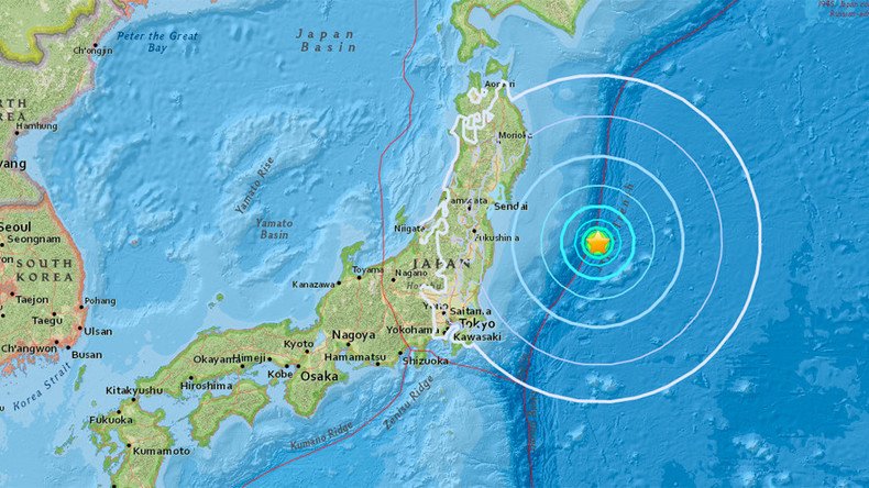 Magnitude 6.0 earthquake recorded off eastern Japan – USGS