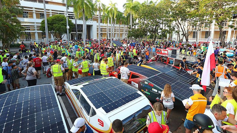 3,000km World Solar Challenge kicks off in Australian Outback (PHOTOS, VIDEOS)