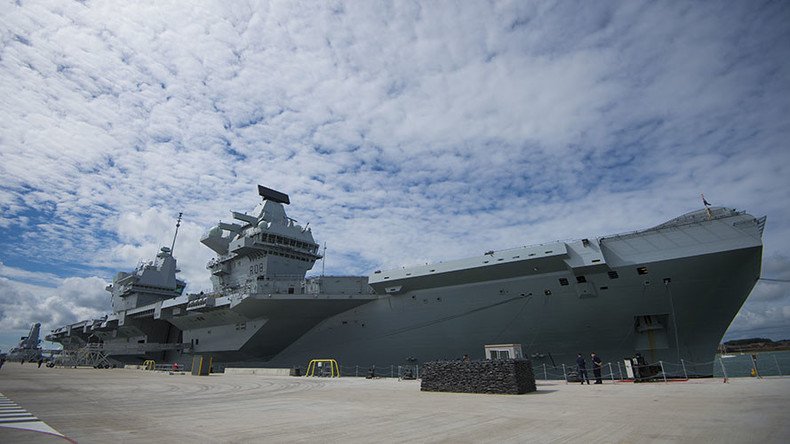 Britain on North Korea war footing, could rush new aircraft carrier into service 