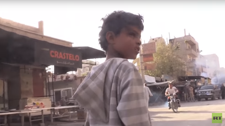 Trapped in warzone: RT meets Syrian children fighting for survival in liberated Deir ez-Zor