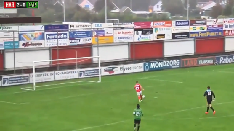 How did he miss from there? Dutch player in unbelievable open goal fail