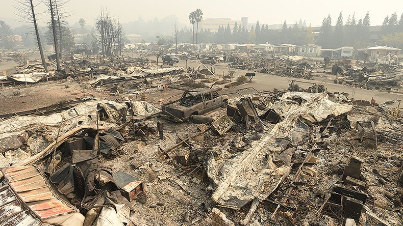 17 dead as wildfires rage in Northern California