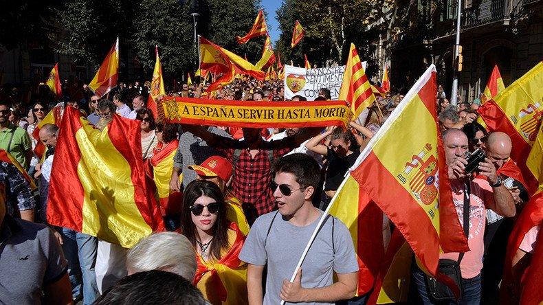 Spanish PM seeks clarity on Catalan independence declaration, threatens to suspend region’s autonomy