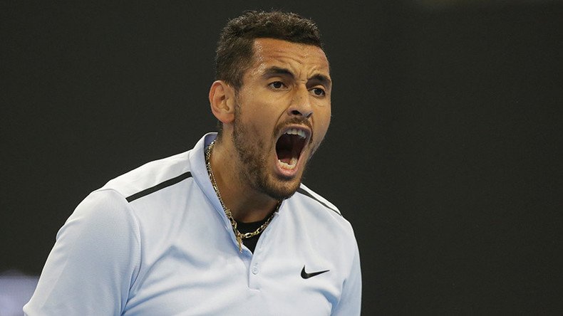 Tennis bad boy Kyrgios loses $31K after quitting match at Shanghai Masters