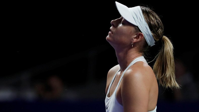 Sharapova crashes out at 1st round of Kremlin Cup in Moscow