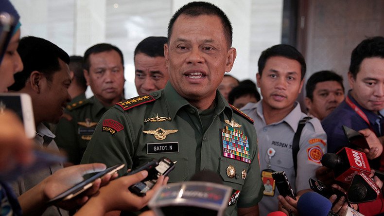 Indonesian military chief invited to US, then barred from entering at last minute