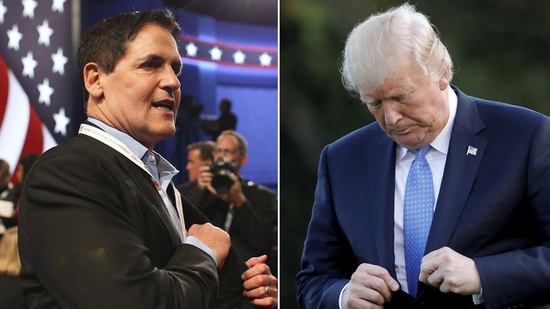 Billionaire Mark Cuban targets Trump in potential 2020 White House run