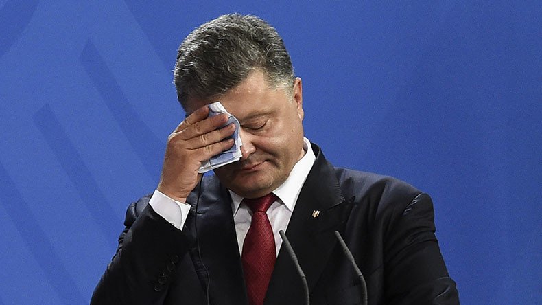Ukrainian president quietly deletes tweet & FB post wrongfully featuring Holocaust image