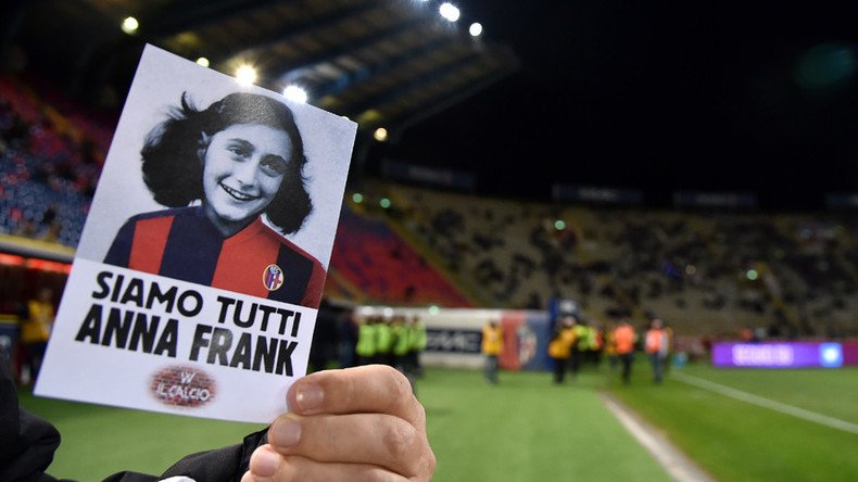 ‘I don’t give a damn’ - Italian fans sing fascist chant during Anne Frank diary readings