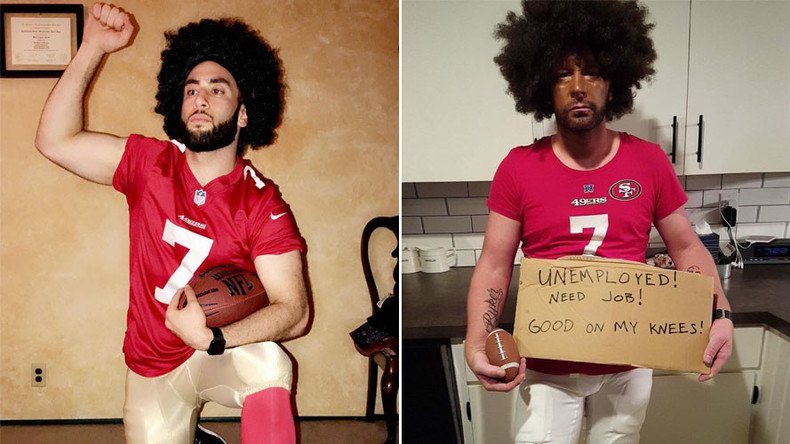 Colin Kaepernick Halloween costumes this year s trend PHOTOS