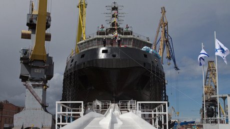 Arctic giant: 1st new Russian icebreaker in decades starts sea trials (PHOTO, VIDEO)