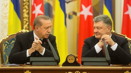 Erdogan struggles to stay awake during press conference with Ukraine’s Poroshenko (VIDEO)
