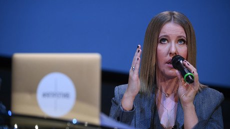 Socialite Ksenia Sobchak submits bid for Russian presidential race