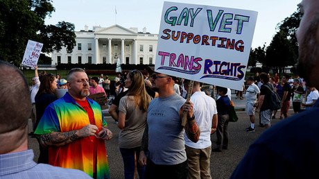 Court blocks Trump’s transgender troop ban citing tweet
