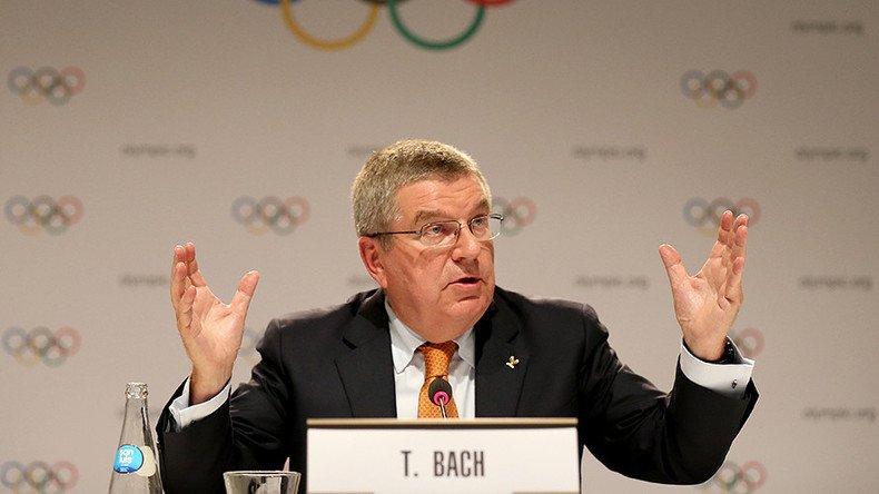 IOC President criticizes calls to ban Russia from 2018 Pyeongchang Winter Olympics