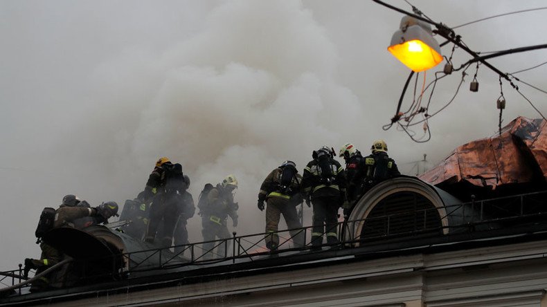 Fire breaks out at Moscow’s Pushkin Museum, home to 700,000 artworks (PHOTOS, VIDEO)