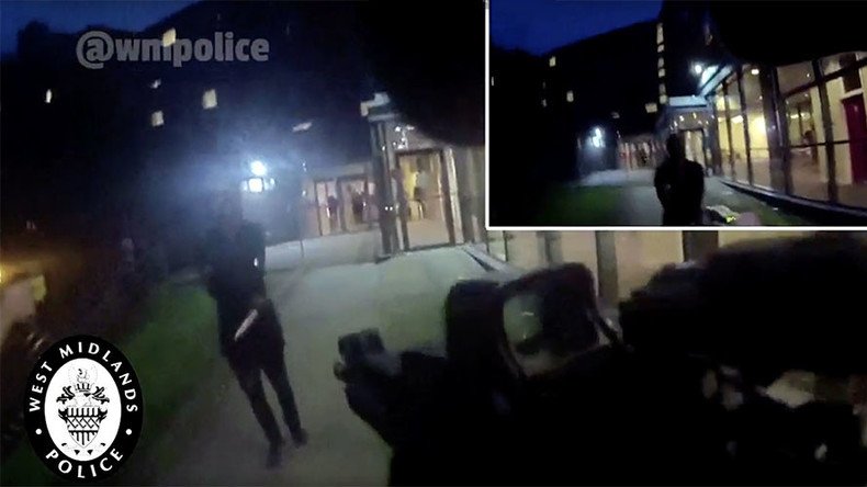 Bodycam footage captures moment police use Tasers to disarm knifeman (VIDEO)