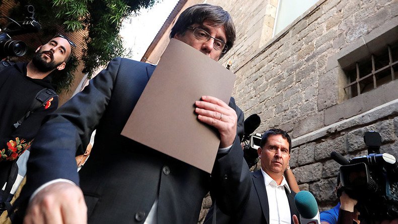 Former Catalan leader Puigdemont & 4 ex-ministers granted conditional release in Belgium