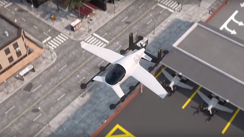 Uber partners with NASA on flying taxi project (VIDEO)