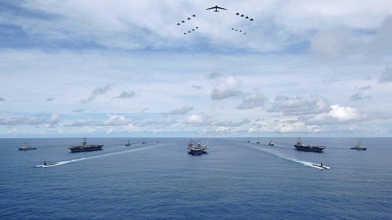 ‘Rare opportunity’: Pentagon confirms joint drill of 3 aircraft carriers in Pacific