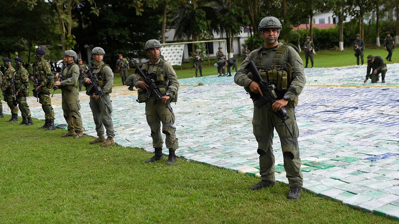 $360mn cocaine bust: Record 12 tons seized by Colombian cops (VIDEO, PHOTOS)