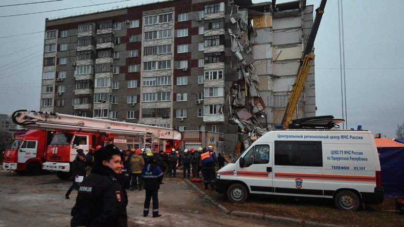 Dramatic video catches moment that 9-story block exploded in Russia’s Urals 
