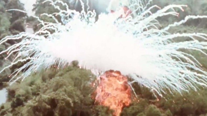 Dropping napalm and phosphorus: US releases gruesome footage of Vietnam War air assaults