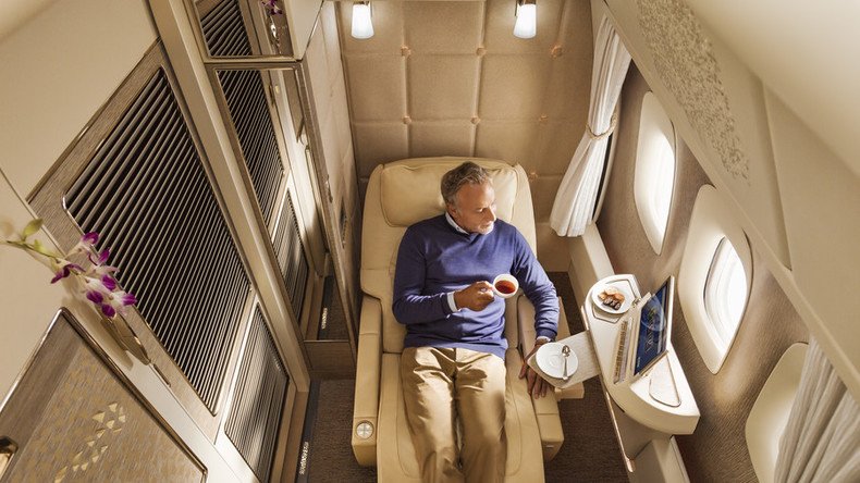 ‘Zero-gravity seats & moisturizing sleepsuits’: Emirates unveils luxury 1st class cabins