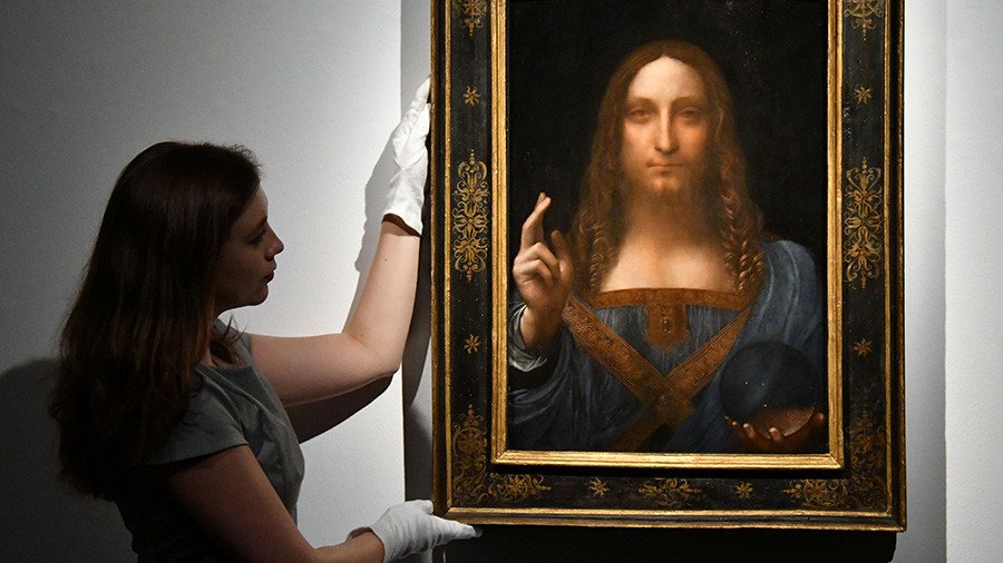 Da Vinci painting breaks all art auction records fetching over $450 million