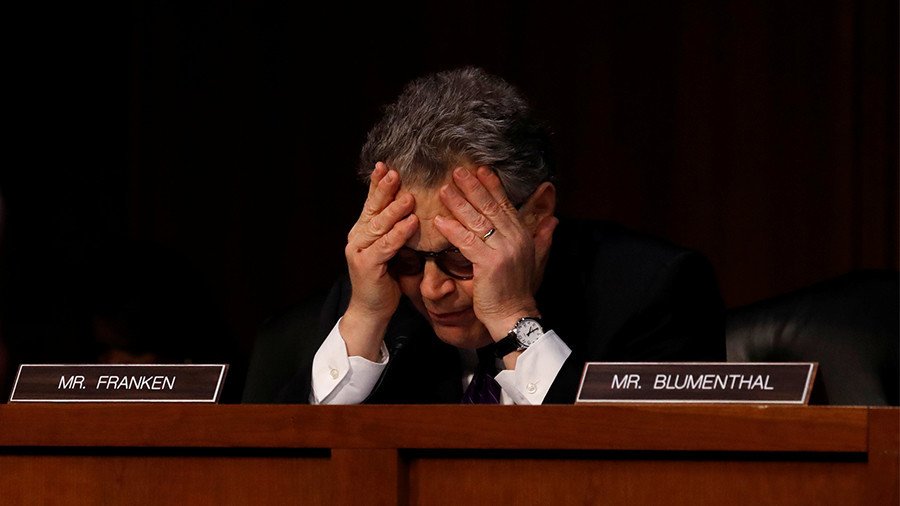 Broadcaster accuses Senator Al Franken of sexual harassment