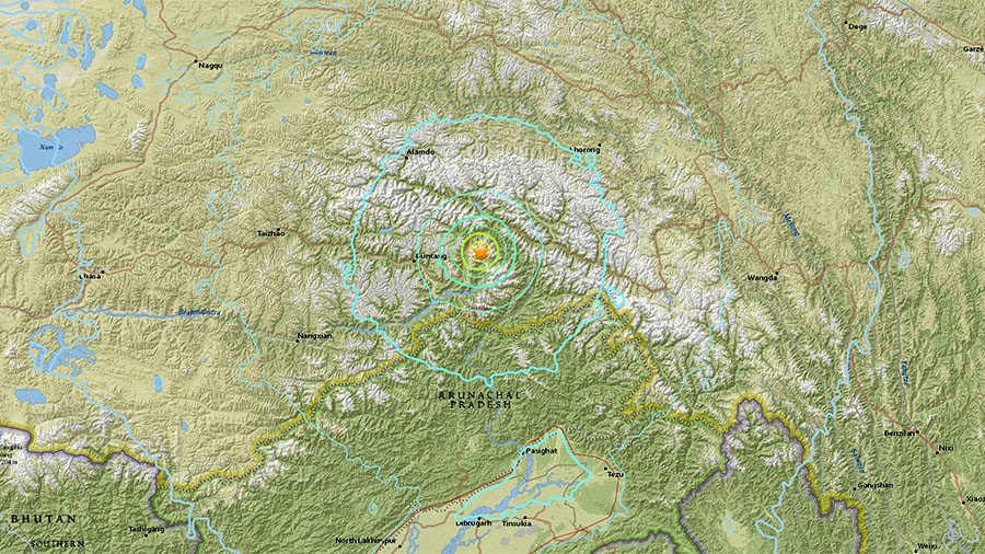 Shallow 6.3 earthquake hits southern China near Indian border