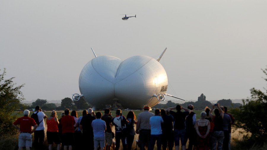 World’s largest aircraft crashes in Bedfordshire field