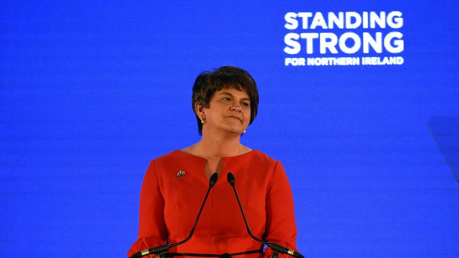 DUP leader insists party will oppose any ‘internal barriers’ in Brexit negotiations