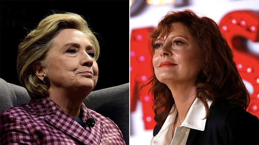 If Clinton had won we'd be at war – Susan Sarandon 
