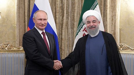 Putin visits Iran, praises joint efforts in solving regional issues