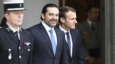 Lebanese PM Hariri visits France, promises to clarify resignation statement on his return to Lebanon