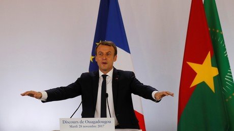 ‘Who are the traffickers? They are Africans’: Macron loses his cool at Burkina Faso Q&A (VIDEOS)