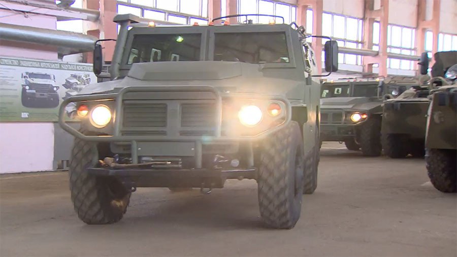 Plated predator: Peek inside Russian plant making Tigr armored vehicle (VIDEO)