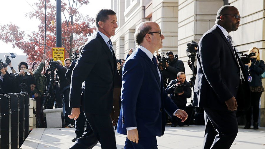 Michael Flynn arrives for hearing amid charges of lying to FBI (WATCH VIDEO)