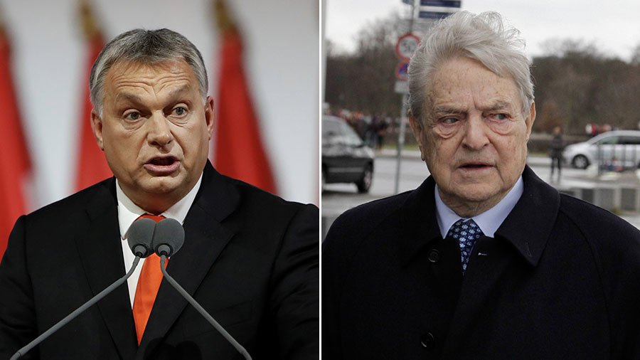 Hungarian PM Orban says George Soros will interfere in election, vows to stop him