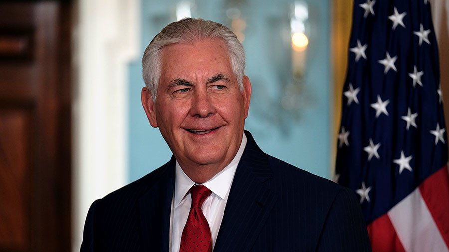 ‘Laughable’: Tillerson dismisses report that Trump will fire him from State Dept