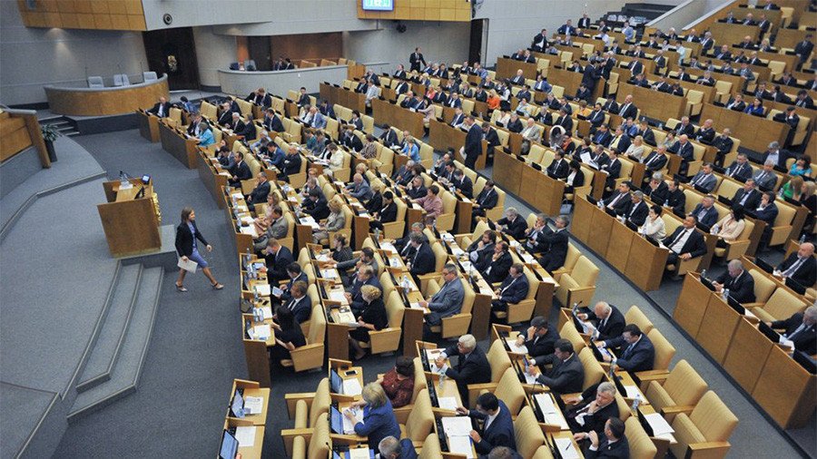 Russian lawmakers mull tit-for-tat ban against foreign-funded journalists at parliament sessions