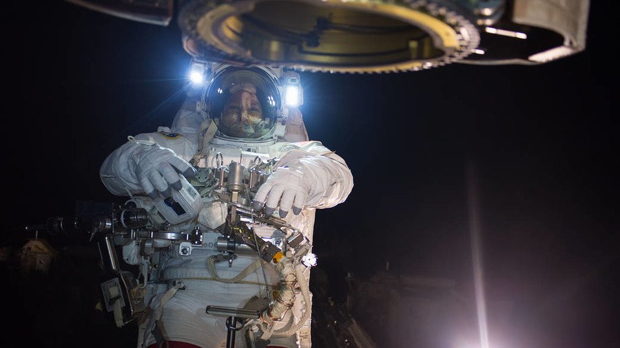 ‘Vastness of space’ captured as astronauts make epic exit from ISS (VIDEO)  