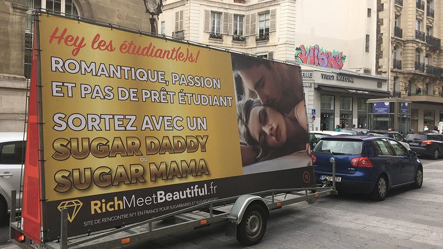 ‘Sugar daddy' dating website advertises in Switzerland after outrage in France & Belgium