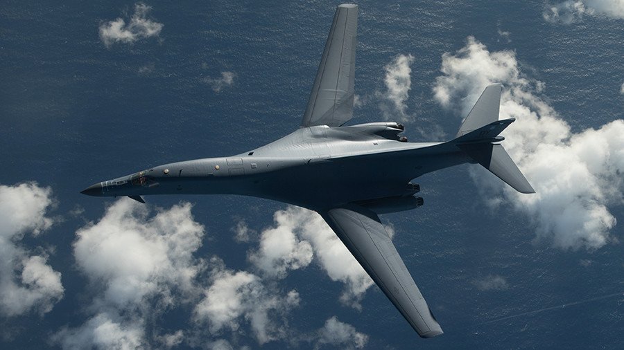 US B-1B aircraft conduct simulated bombing drills over Yellow Sea - defense official