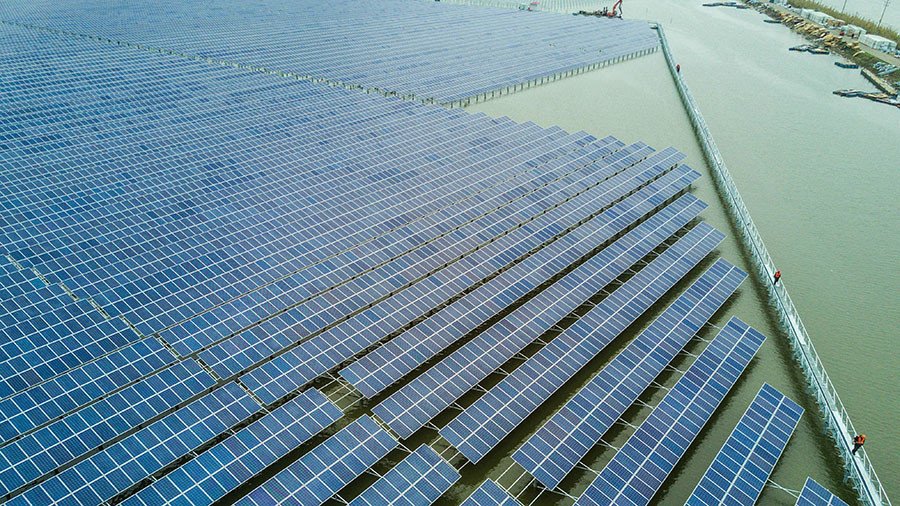 China to create world's largest floating solar power plant in move to clean energy