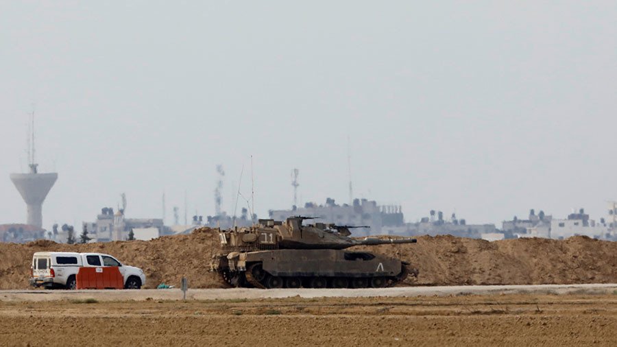 Israeli military say they intercepted 2 rockets launched from Gaza Strip